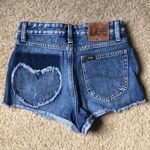 Lee is Love High Rise Denim Jeans Shorts- 24